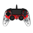Nacon Wired Illuminated Compact Controller For PlayStation 4 - Red Game Controllers Nacon 