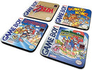 Nintendo Gameboy Classic Collection - 4 Coaster Set Video Game Console Accessories Pyramid 