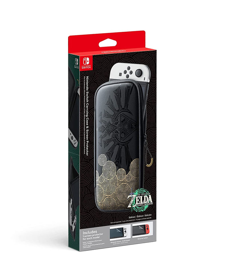 Nintendo Switch Carrying Case - The Legend of Zelda: Tears of the Kingdom Edition Video Game Console Accessories Nintendo 