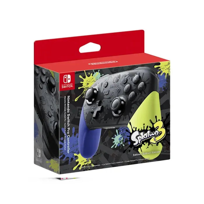 Nintendo Switch Pro Controller - SPLATOON 3 Edition Game Controllers Nintendo 