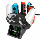 OIVO for Nintendo Switch 5 IN 1 Charging Dock Video Game Console & Controller Batteries OIVO 