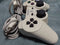 Original PlayStation 2 Dualshock Wired Controller (Used) - White Game Controllers Sony 