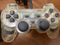 Original PlayStation 2 Dualshock Wired Controller (Used) - White Transparent Game Controllers Sony 