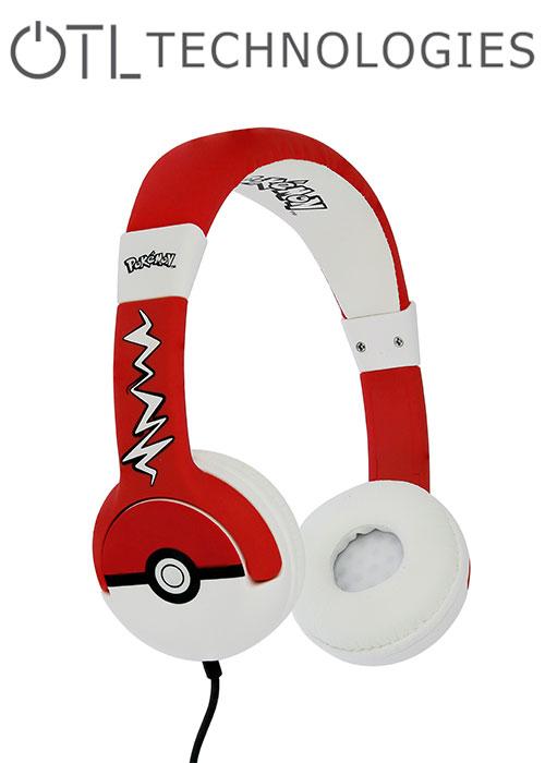 OTL Pokemon Pokeball Junior Headphones, , Gamestore, Retro Games