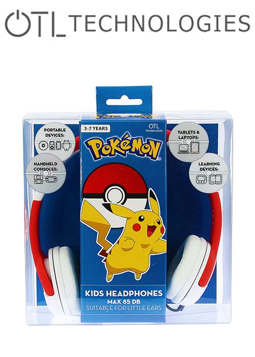 OTL Pokemon Pokeball Junior Headphones, , Gamestore, Retro Games