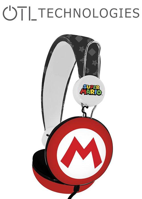 OTL Super Mario Icon Dome Tween Headphones, , Gamestore, Retro Games