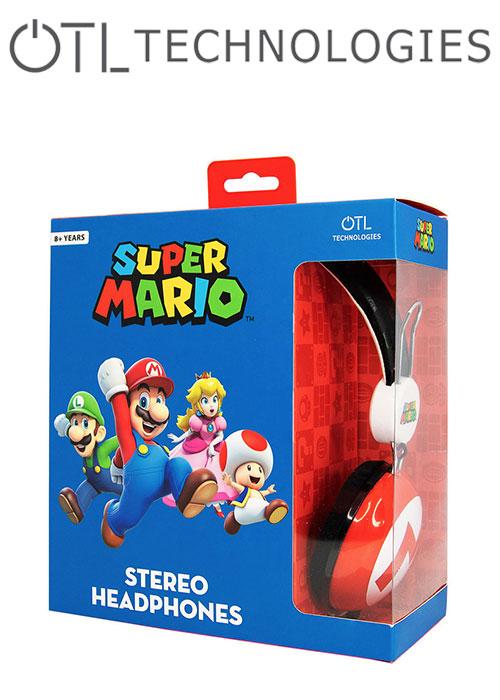 OTL Super Mario Icon Dome Tween Headphones, , Gamestore, Retro Games