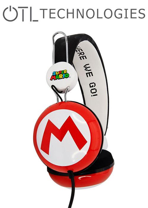 OTL Super Mario Icon Dome Tween Headphones, , Gamestore, Retro Games