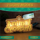Paladone Animal Crossing Logo Light with Two Light Modes Video Game Console Accessories Paladone 