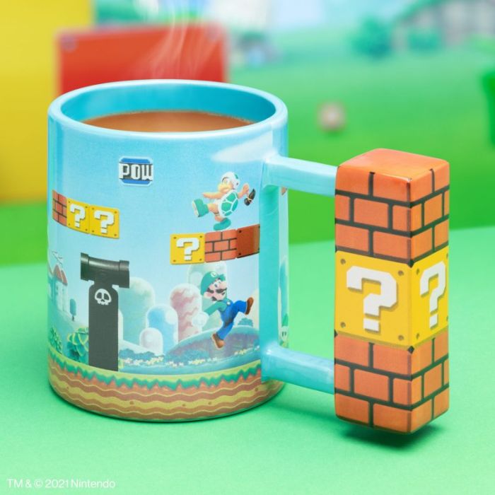 Paladone Super Mario Level Shaped Mug Video Game Console Accessories Paladone 