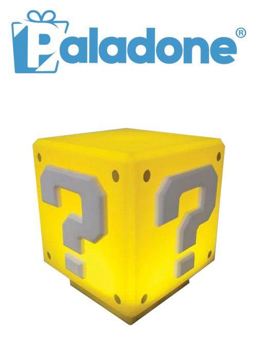 Paladone Super Mario Mini Question Block Light, , Gamestore, Retro Games