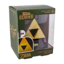 Paladone Zelda Gold Triforce Icon Light Video Game Console Accessories Paladone 
