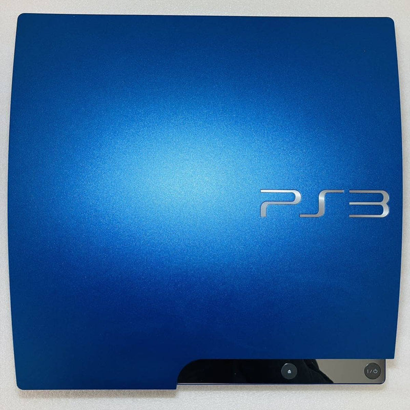 PlayStation 3 Slim Console 320GB (Used -Like New) + 2 Controllers - Blue Video Game Consoles Sony 