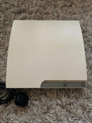 PlayStation 3 Slim Console White Color (Used) + HDD with 150 games 