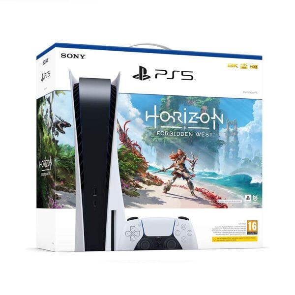 PlayStation 5 Console (Horizon digital Code) - Middle East CD Version Video Game Consoles Sony 