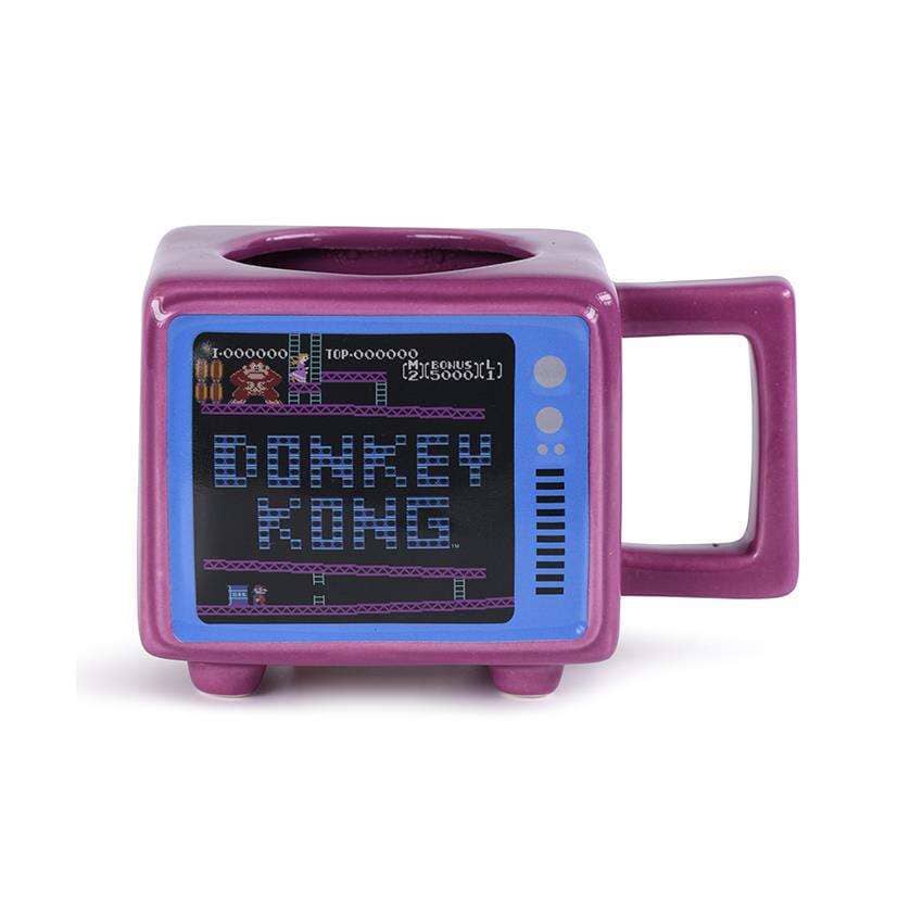 PMD HEAT REVEAL MUG: NINTENDO- DONKEY KONG (RETRO TV) Video Game Console Accessories Pyramid 