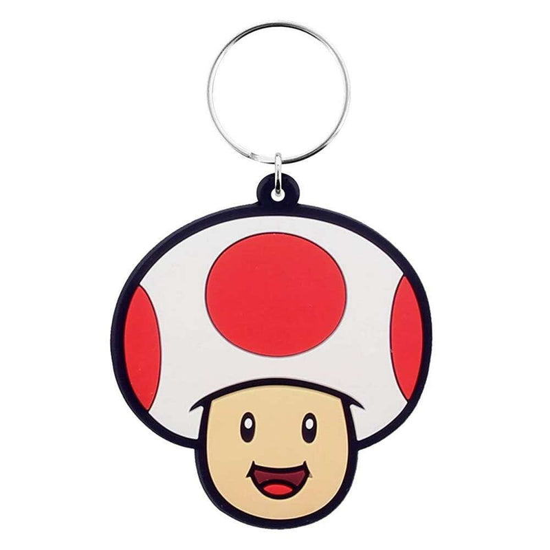 PMD KEYCHAIN: NINTENDO- SUPER MARIO TOAD Video Game Console Accessories Pyramid 