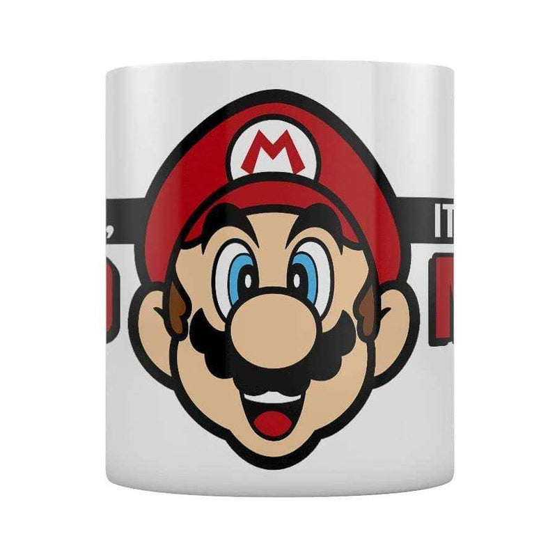 PMD MUG: NINTENDO- SUPER MARIO IT'S-A ME, MARIO Video Game Console Accessories Pyramid 