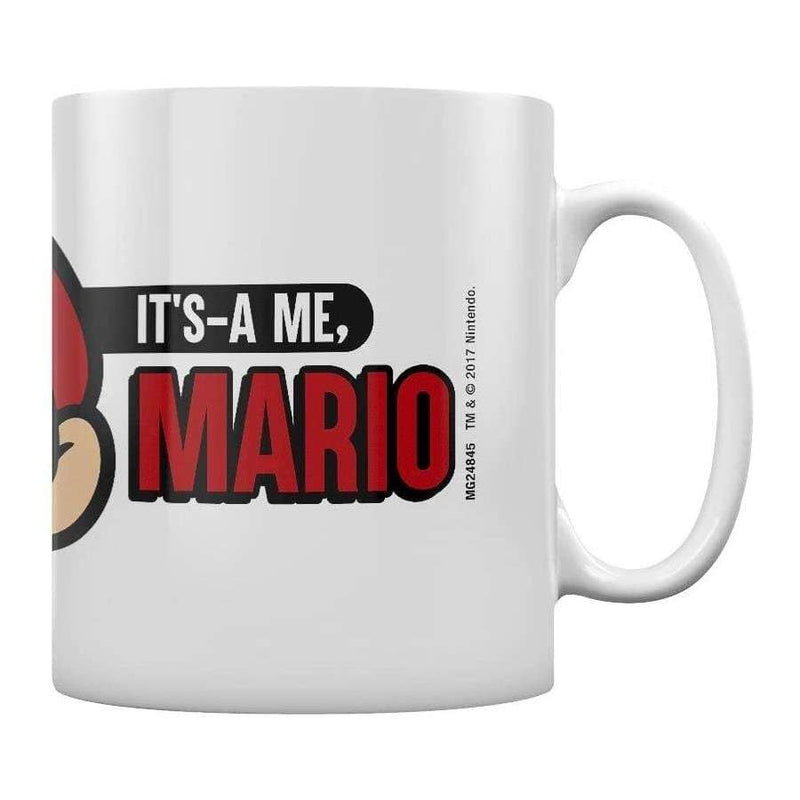 PMD MUG: NINTENDO- SUPER MARIO IT'S-A ME, MARIO Video Game Console Accessories Pyramid 