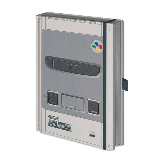 PMD NOTEBOOK: NINTENDO- SNES Video Game Console Accessories Pyramid 