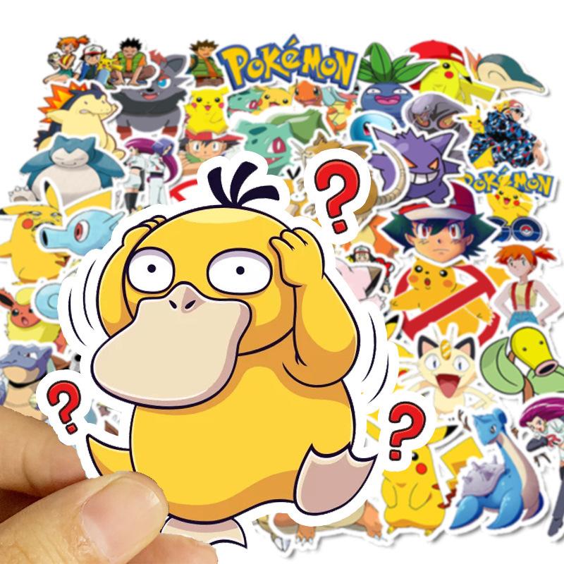 Pokémon Stickers 50 Pieces (1 Pack) 