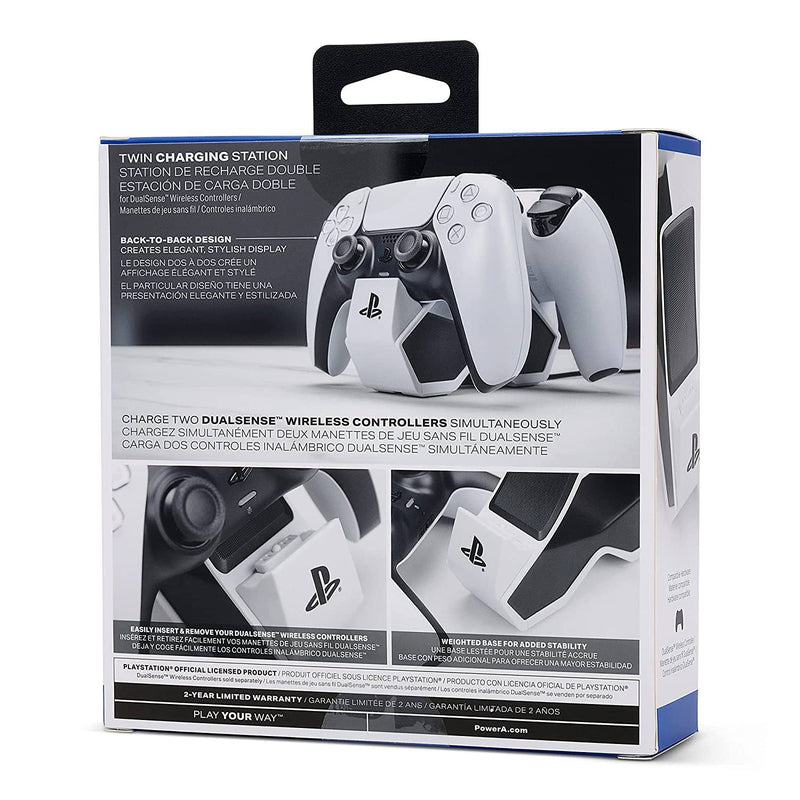 PowerA Twin Charging Station for Dualsense Wireless Controllers Home Game Console Accessories PowerA 