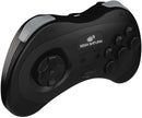 Retro-Bit Official Sega Saturn 2.4 GHz Wireless Controller - Black Game Controllers Retro-Bit 