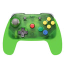 Retro Fighters Brawler64 Wireless Edition N64 Controller - Nintendo 64 Green Game Controllers Retro Fighters 