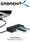Sabrent 4-Port USB 3.0 Hub with Individual LED Power Switches, , Gamestore, Retro Games