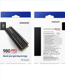 SAMSUNG 980 PRO SSD with Heatsink 2TB PCIe Gen 4 NVMe M.2 Internal Solid State Hard Drive, Heat Control, Max Speed, PS5 Compatible Hard Drives Samsung 