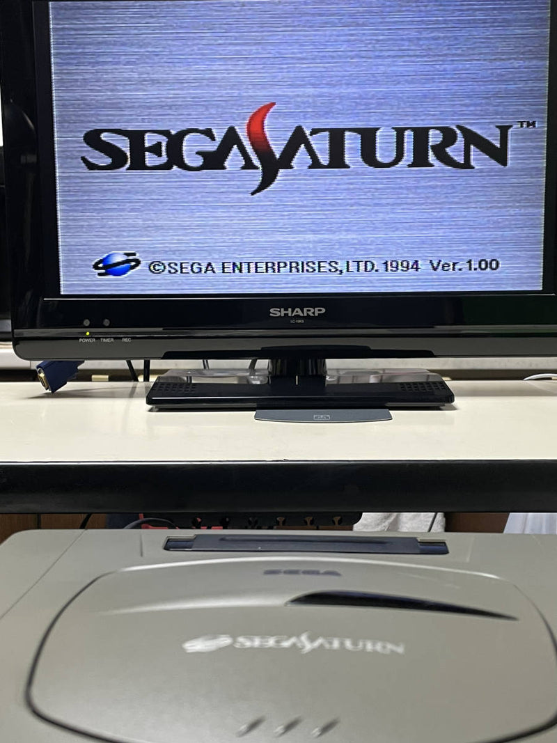 Sega Saturn Console (R3- Used Like New) - Grey Video Game Consoles Sega 