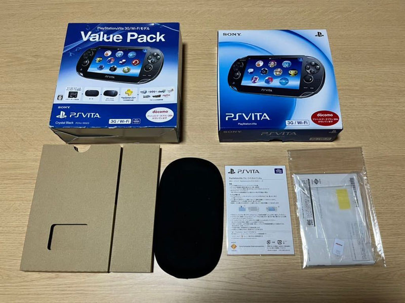 Sony PS Vita Model 1100 (Like New) - Black + 7500 Games Video Game Consoles Sony 