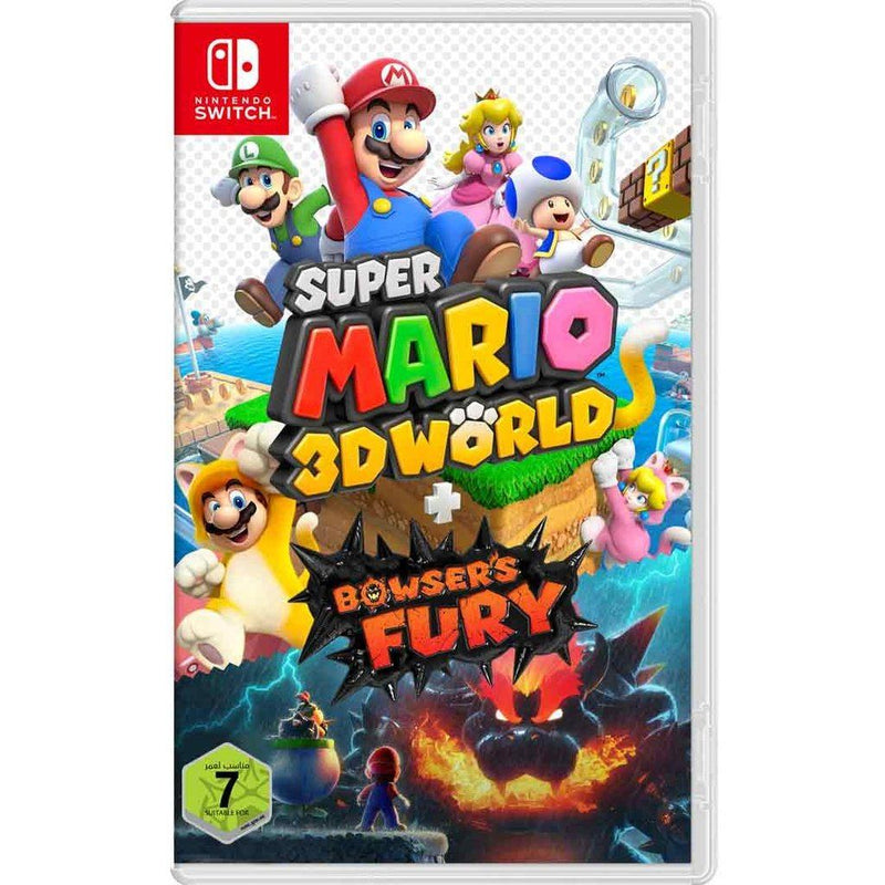 Super Mario 3D World + Bowser's Fury (NTSC/MEA) - Nintendo Switch, , Gamestore, Retro Games