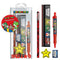 Super Mario (4 Colour) Standard Stationery Set Home Game Console Accessories Pyramid 