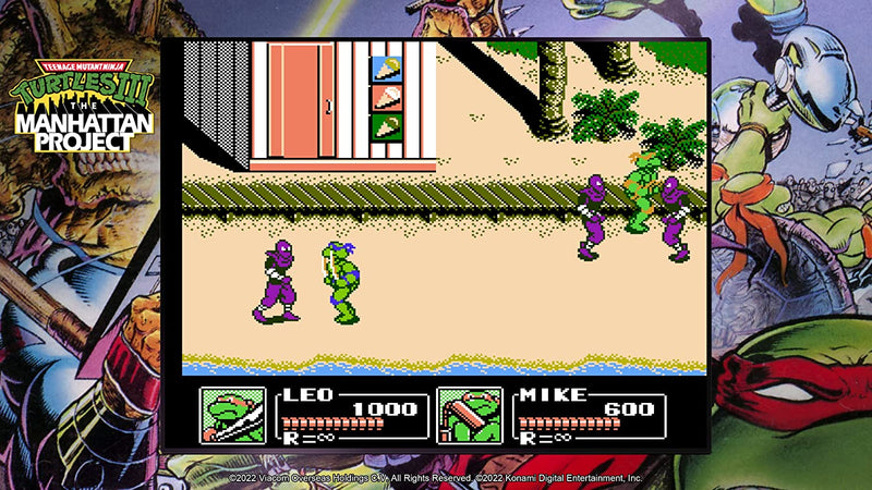 Teenage Mutant Ninja Turtles: Cowabunga Collection (R2) - PS5 Video Game Software Konami 