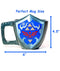 The Legend of Zelda Hylian Shield Ceramic Coffee Mug - Collectors Edition Shield Shape Cup Video Game Console Accessories Paladone 