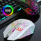 Tiger Cat X801 Wireless RGB Gaming Mouse Mice & Trackballs Retro Games 