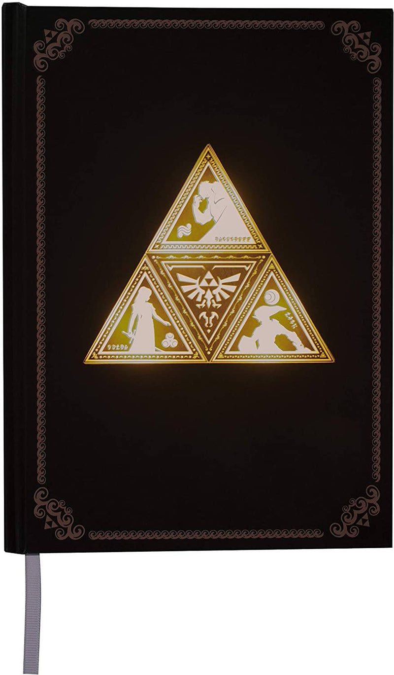 Triforce Light Up Notebook - Legend of Zelda Merchandise, , q8complex, Retro Games