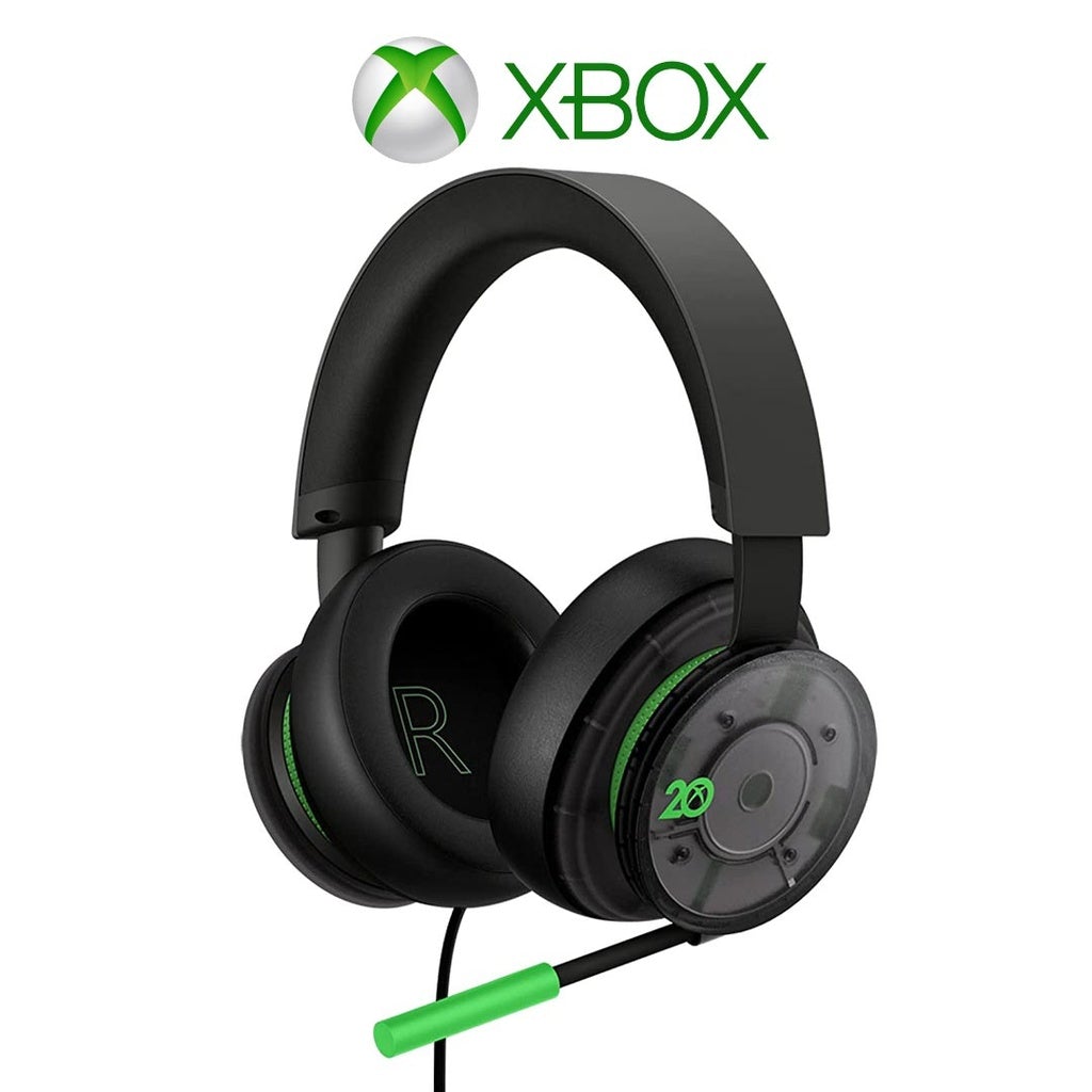 Xbox Stereo Headset – 20th Anniversary Special Edition Headphones & Headsets Microsoft 