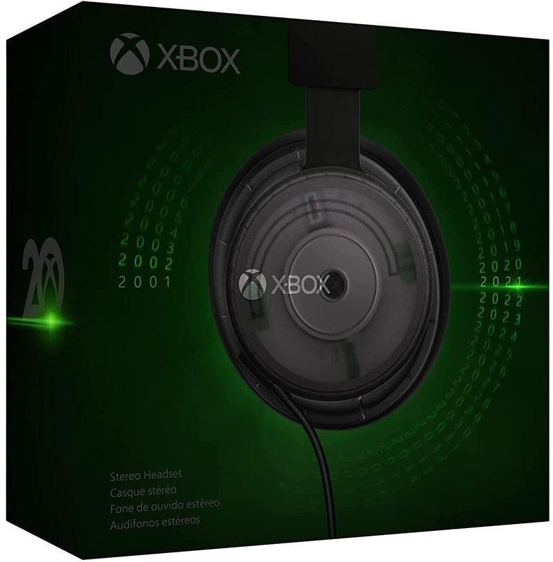 Xbox Stereo Headset – 20th Anniversary Special Edition Headphones & Headsets Microsoft 
